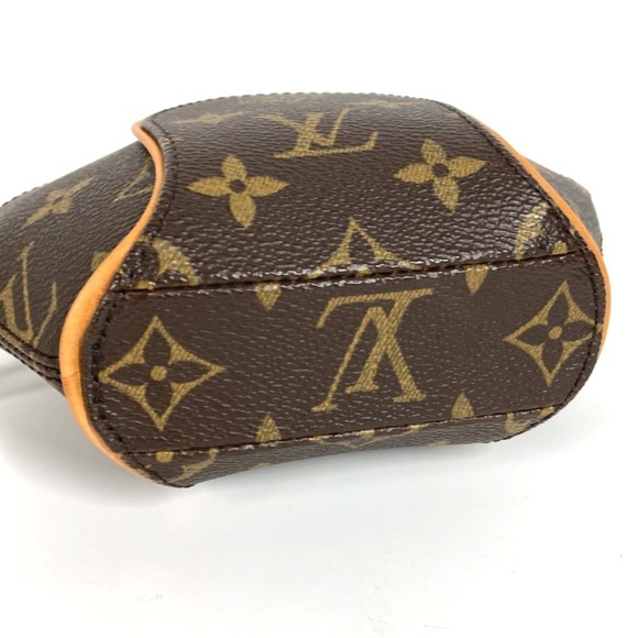 LOUIS VUITTON Authentic Brown Monogram Canvas Ellipse Shoulder Bag - Picture 6 of 10